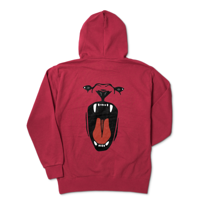 ジップパーカー - XL - 背面(2)