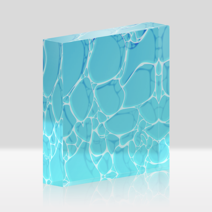 背面処理クリア - 100x100mm