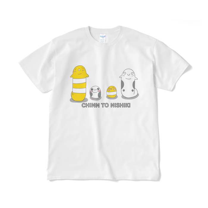 ちんとにしきTシャツ - XL - ホワイト