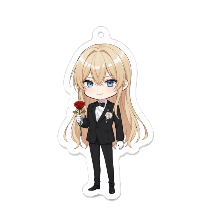 アクリルキーホルダー - 70 x 70 (mm)