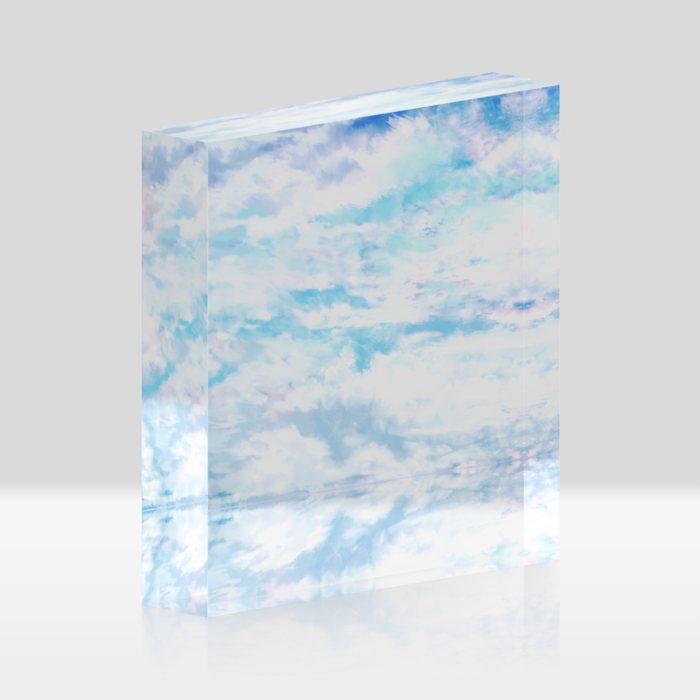 アクリルブロック - 100x100mm