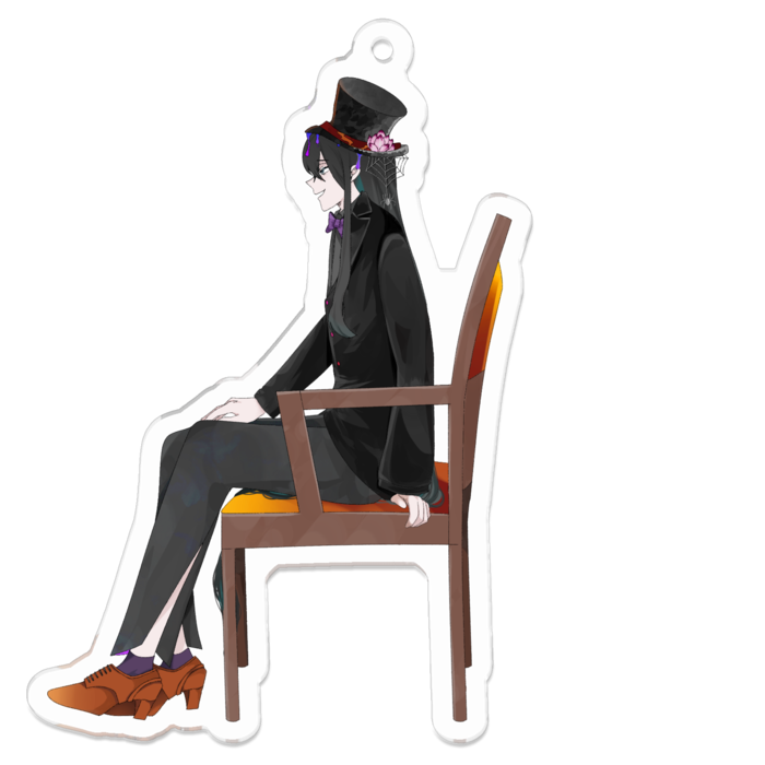 アクリルキーホルダー - 70 x 70 (mm)