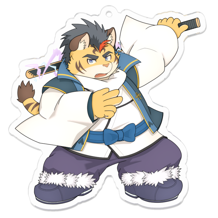 アクリルキーホルダー - 70 x 70 (mm)