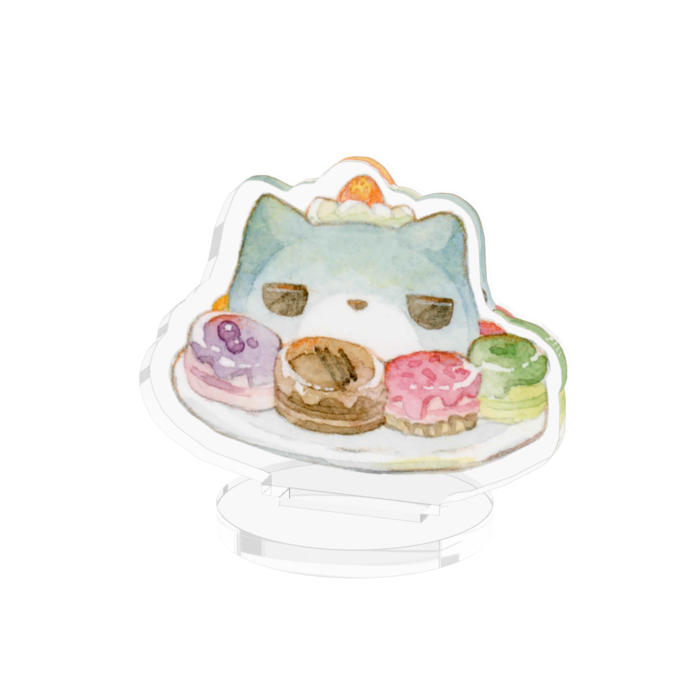 いぬみねけーき - 50x50mm