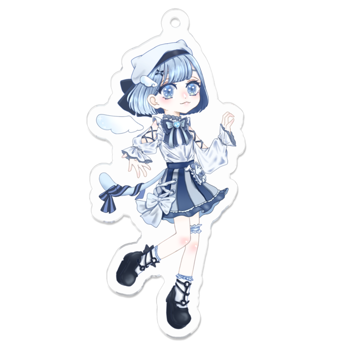 アクリルキーホルダー - 70 x 70 (mm)