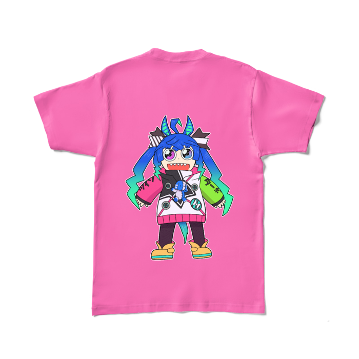 カラーTシャツ - L - ピンク (濃色)