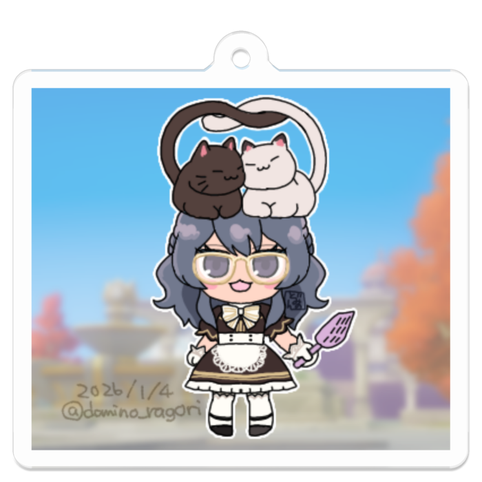 アクリルキーホルダー - 50 x 50 (mm)(8)