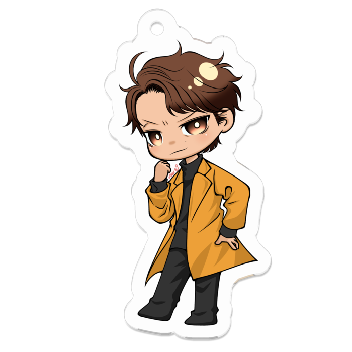 アクリルキーホルダー - 50 x 50 (mm)