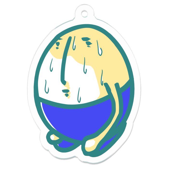 アクリルキーホルダー - 50 x 50 (mm)(1)