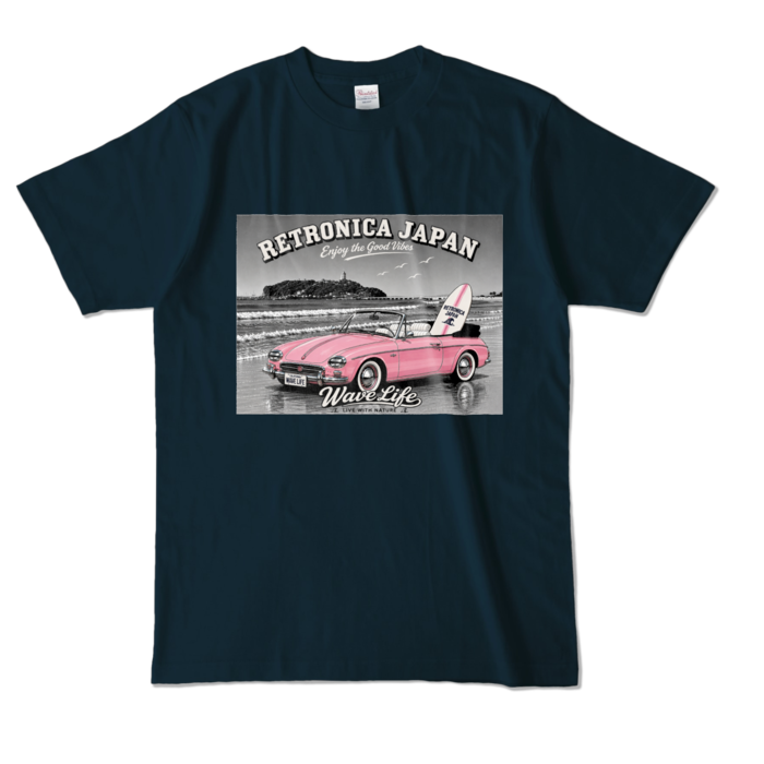 カラーTシャツ - L - ネイビー (濃色)
