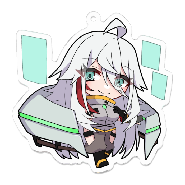 アクリルキーホルダー - 70 x 70 (mm)