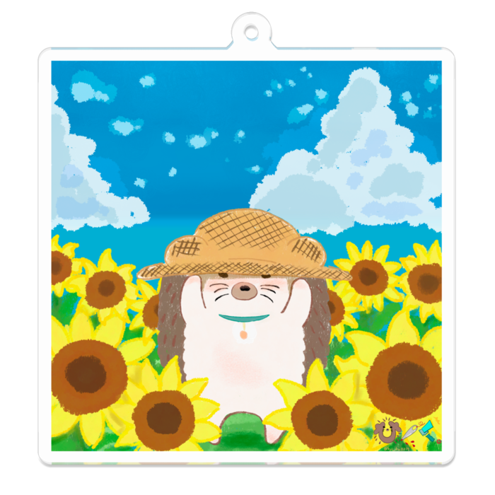 アクリルキーホルダー - 70 x 70 (mm)