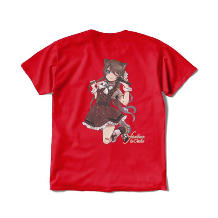 Tシャツ(短納期) - L - レッド