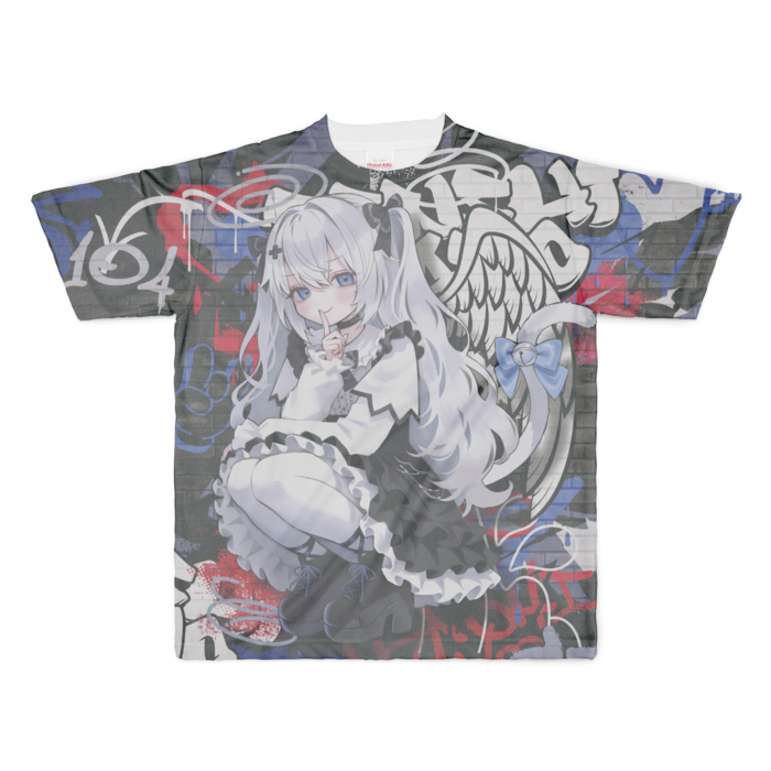 フルグラフィックTシャツ - XL - 両面印刷