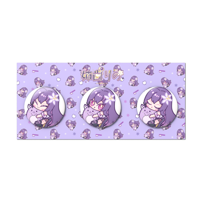 ミニキャラ　缶バッジセット - 3個セット