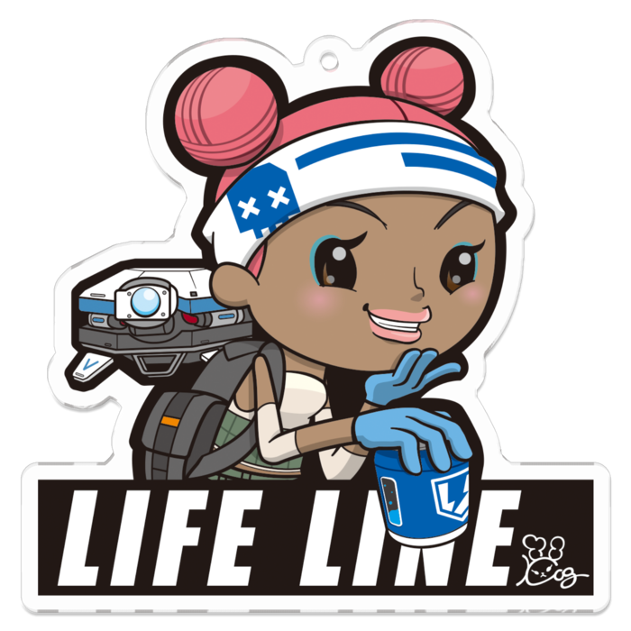 アクリルキーホルダー - 70 x 70 (mm)