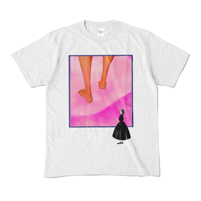 カラーTシャツ - M - アッシュ (淡色)