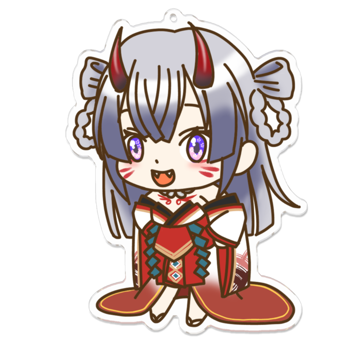アクリルキーホルダー - 100 x 100 (mm)