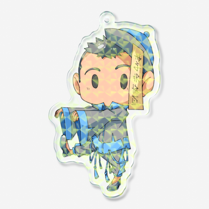 ホログラムアクリルキーホルダー - 70 × 70mm(1)