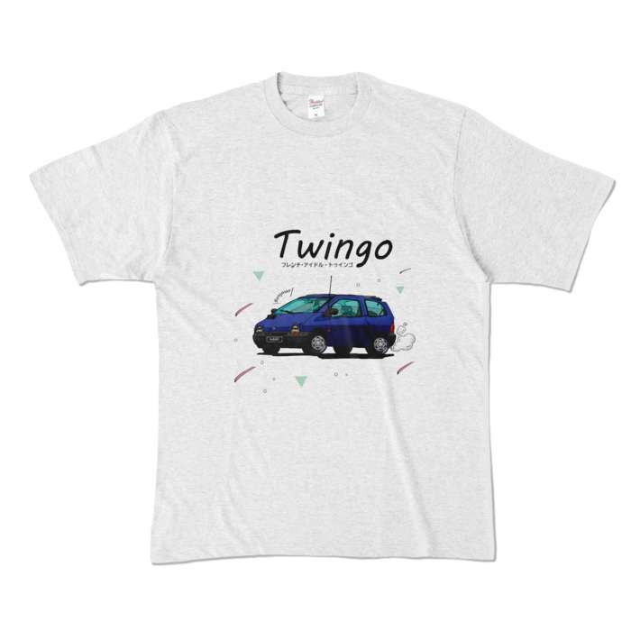 カラーTシャツ - XL - アッシュ (淡色)