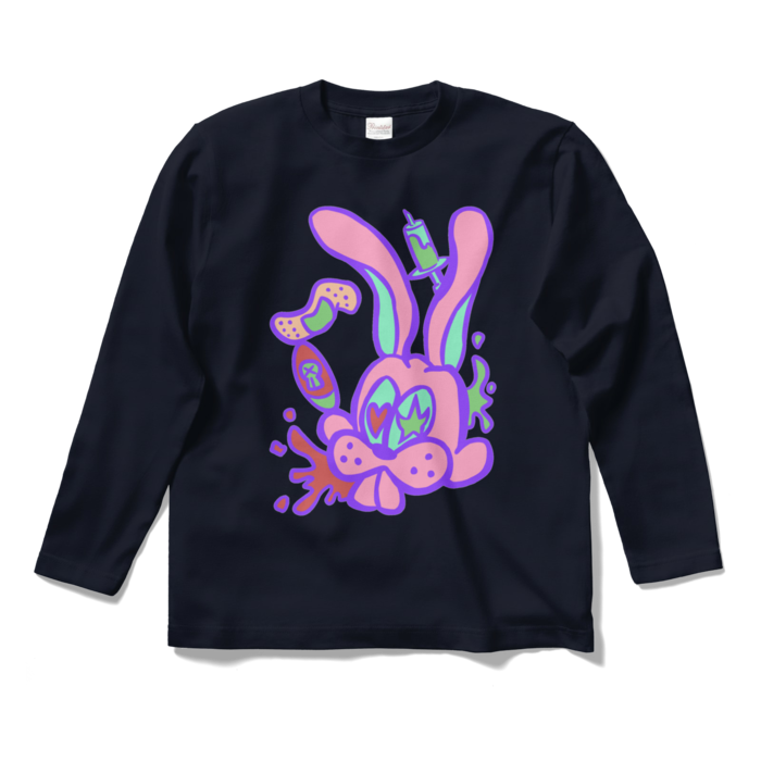 ロングスリーブTシャツ - S - ネイビー