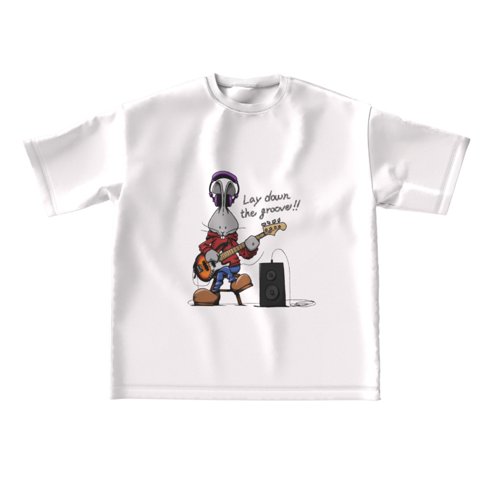 ビッグシルエットTシャツ - L - 正面(1)