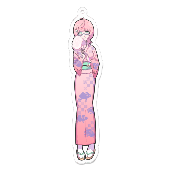 【夏祭り衣装】在原ささらアクキー