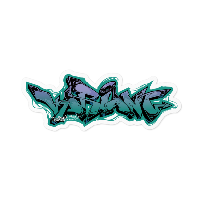 ステッカー - 100 x 100 (mm)