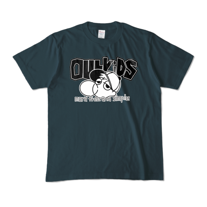 カラーTシャツ - M - デニム (濃色)