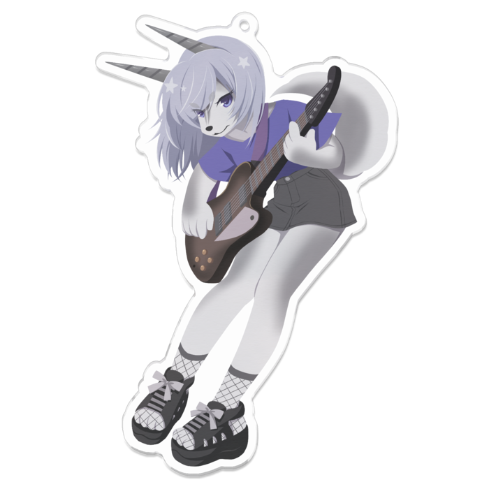 アクリルキーホルダー - 100 x 100 (mm)