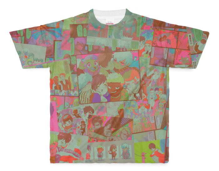 フルグラフィックTシャツ - M - 両面印刷