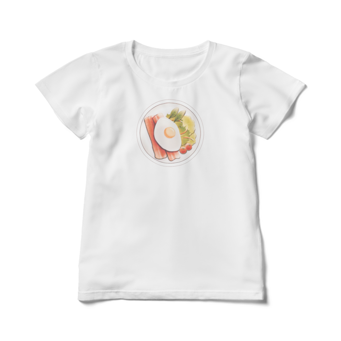 レディースTシャツ 白色 L