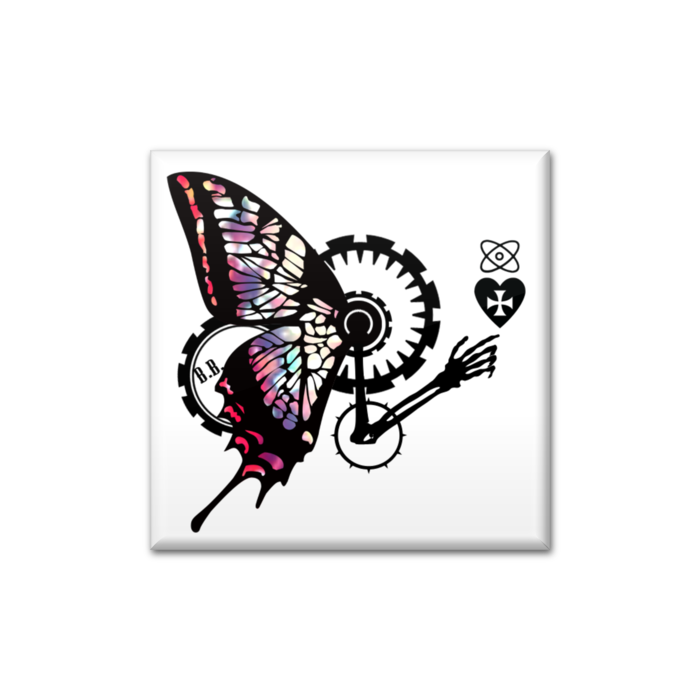 缶バッジ - 四角形40mm