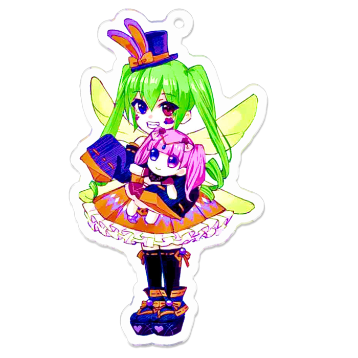 アクリルキーホルダー - 70 x 70 (mm)