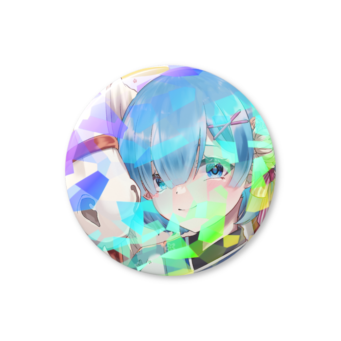 ホログラム缶バッジ - 56mm