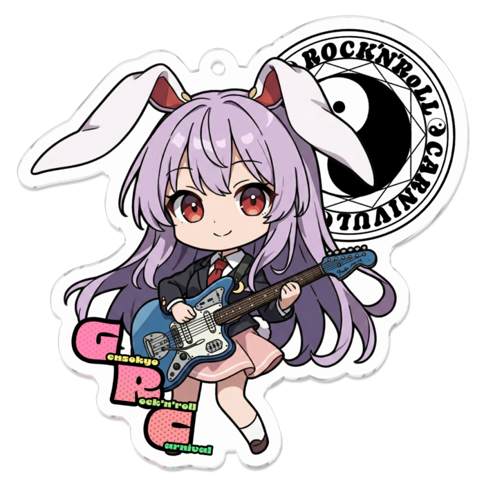 アクリルキーホルダー - 70 x 70 (mm)