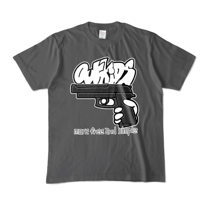 カラーTシャツ - M - チャコール (濃色)