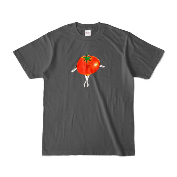 カラーTシャツ - S - チャコール (濃色)