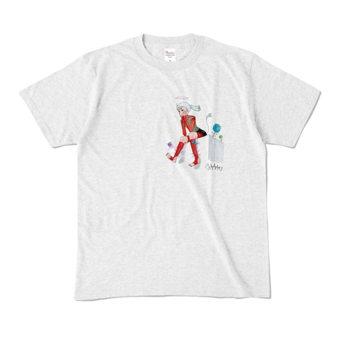 カラーTシャツ - M - アッシュ (淡色)