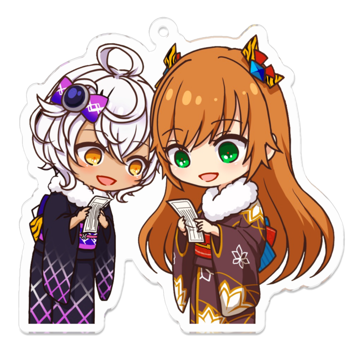 アクリルキーホルダー - 70 x 70 (mm)