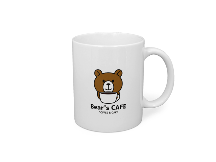 マグカップ - 直径 8 cm / 高さ 9.5 cm