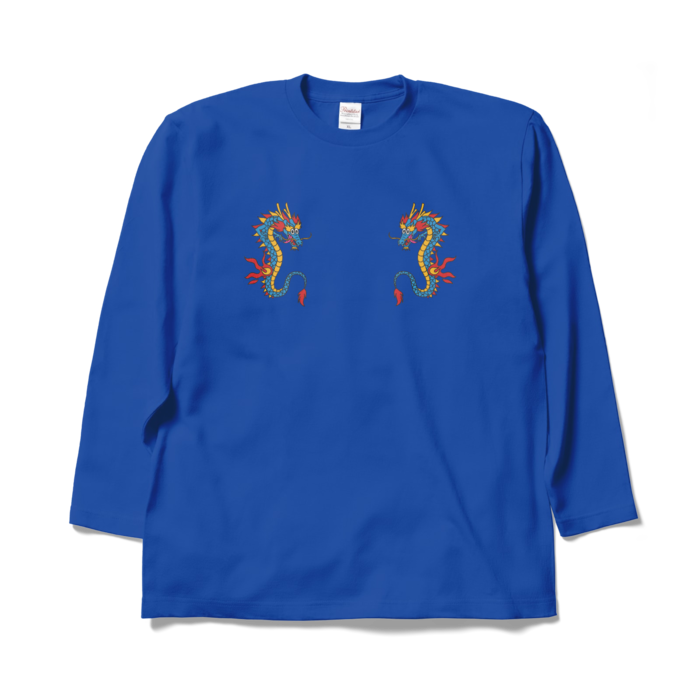 ロングスリーブTシャツ - XL - ロイヤルブルー
