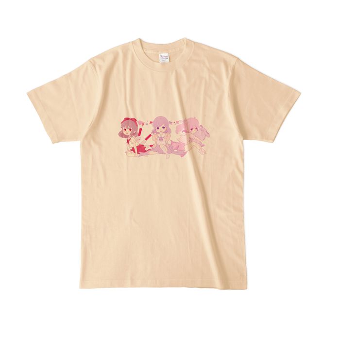 カラーTシャツ(淡色) - L - ナチュラル