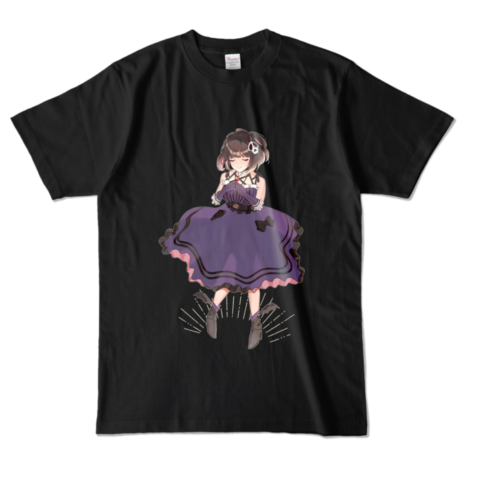 カラーTシャツ - L - ブラック (濃色)