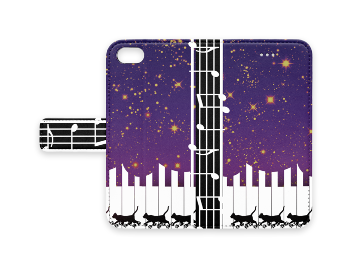 手帳型iPhoneケース - iPhone7 - ストラップ穴 なし