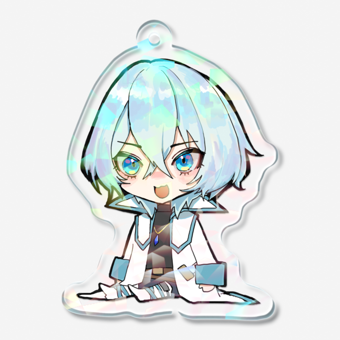 ホログラムアクリルキーホルダー - 50 × 50mm(通常ver)