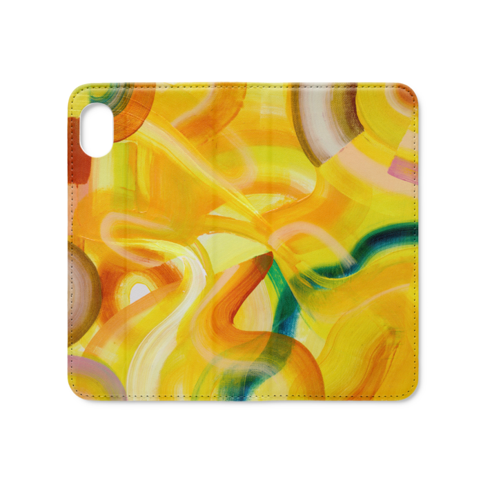 手帳型iPhoneケース（ベルトなし） - iPhone XR - ストラップ穴 なし