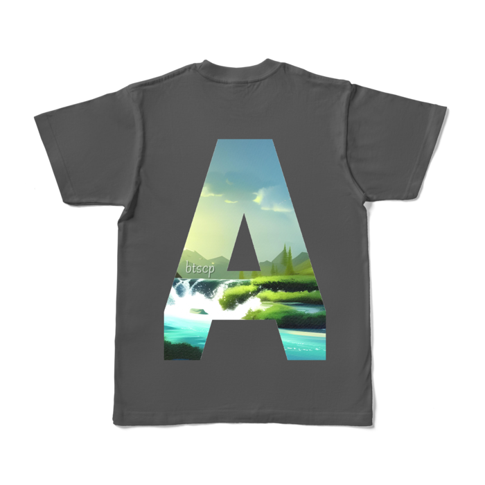 カラーTシャツ - S - チャコール (濃色)