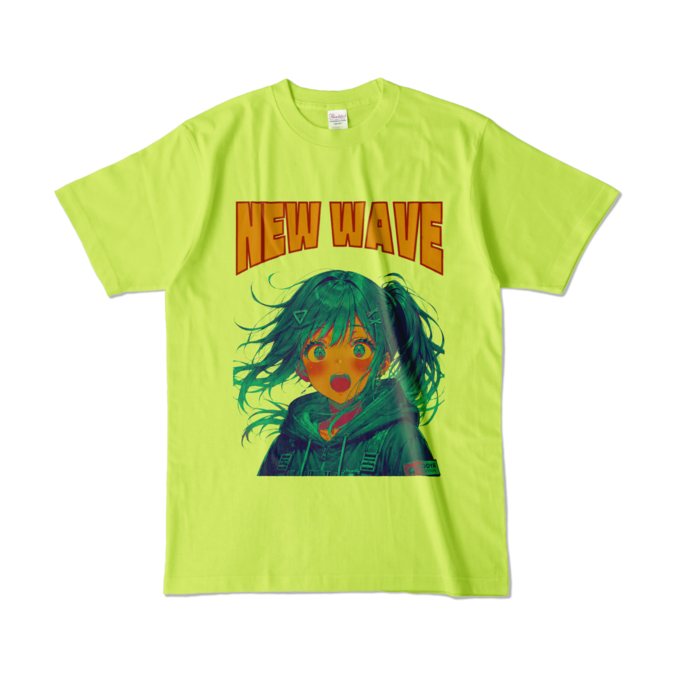 カラーTシャツ - L - ライトグリーン (淡色)