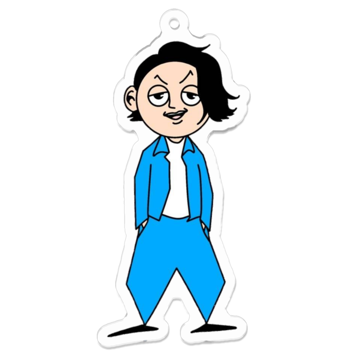 アクリルキーホルダー - 70 x 70 (mm)